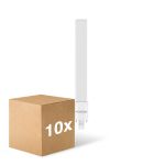 Mehrfachpackung 10x PL-S LED 6W - 827 Extra Warmweiß | 2-Pins - Ersatz Für 11W