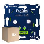 Mehrfachpackung 6x EcoDim.05 LED Dimmer DUO 0-100W (RLC)