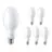 Mehrfachpackung 6x Philips TrueForce Core LED E27 HPL/SON Matt 18W 3000lm 300D - 830  | Ersatz für 80W