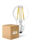 Mehrfachpackung 4x Ledvance Classic LED E27 Birne Fadenlampe Klar 11W 1521lm - 827  | Dimmbar - Ersatz Für 100W