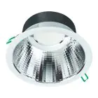 Philips LED Deckenstrahler Coreline DN142B Aluminium Weiß 11W 1200lm 60D - 830  | Ausschnitt 155mm - IP54 - UGR