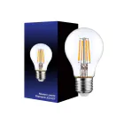 Fadenlampe LED E27 Birne Klar 4.5W 470lm - 827 | Ersatz für 40W