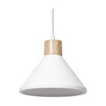Ledvance Decor Plâtre/Échantillon/Bois Suspension Luminaire Blanc | Convient pour E27