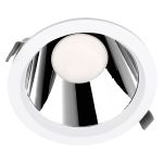 Ledvance Spot Encastrable LED Comfort Opale Aluminium 18W/15W/12W 2160lm/1800lm/1440lm 95D - 930-940 CCT | Diamètre 200mm - IP44 - Meilleur Rendu De Couleur - Dali Dimmable