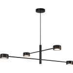 Nordlux Suspension luminaire Clyde 20W 827 350lm 120D Noir - Métal | Dimmable
