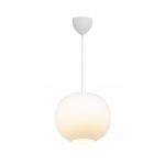 DFTP by Nordlux Navone 30 Suspension Luminaire Verre et Métal Blanc | Convient pour E27