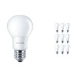Lot 10x Philips Corepro LED Ampoule E27 Poire Dépolie 8W 806lm - 840 Blanc Froid | Équivalent 60W