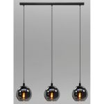 Eglo Suspension Luminaire Ariscani Échantillon Noir | Convient pour 3x E27