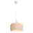 DFTP by Nordlux Takai Suspension Luminaire Acier Inoxydable et Textile Beige | Convient pour E27