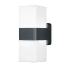 Ledvance Smart+ Wifi Applique Murale Gris Up & Down - Extérieur - 13.5W 950lm - 830  | RGBW - Dimmable