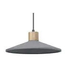 Ledvance Decor Béton/Échantillon/Bois Suspension Luminaire 320 Foncé Gris | Convient pour E27
