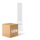 Lot 10x PL-S LED 4.3W - 830 Blanc Chaud | 4 Broches - Remplacement 9W