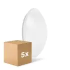 Lot 5x Ledvance Surface Circulaire 350 Blanc 18W 1440lm - 840  | IP44 - Remplacement 2x18W