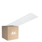 Lot 4x Philips Dalle LED Ledinaire RC065B 28W 3400lm - 830-835-840 CCT | 120x30cm - UGR 