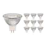 Lot 10x Spot LED GU5.3 MR16 4.4W 345lm 60D - 830 | Dimmable - Remplacement 35W