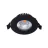 LED Inclinable Spot Noir Ronde 6W 550lm 60D - 927 Blanc Très Chaud | 85mm - IP54 - Dimmable - Meilleur Rendu De Couleur